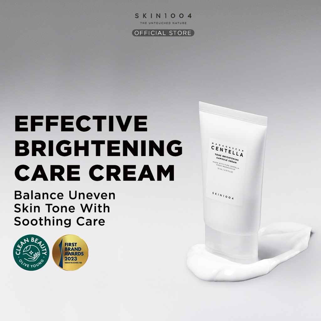 SKIN1004 madagascar Capsule Cream texture and glow results Kuwait