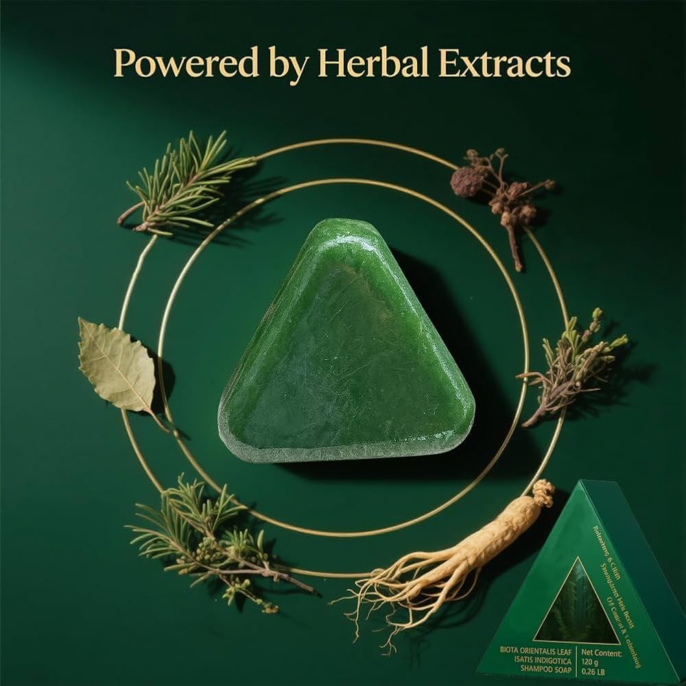 Nature Seven Green shampo soap