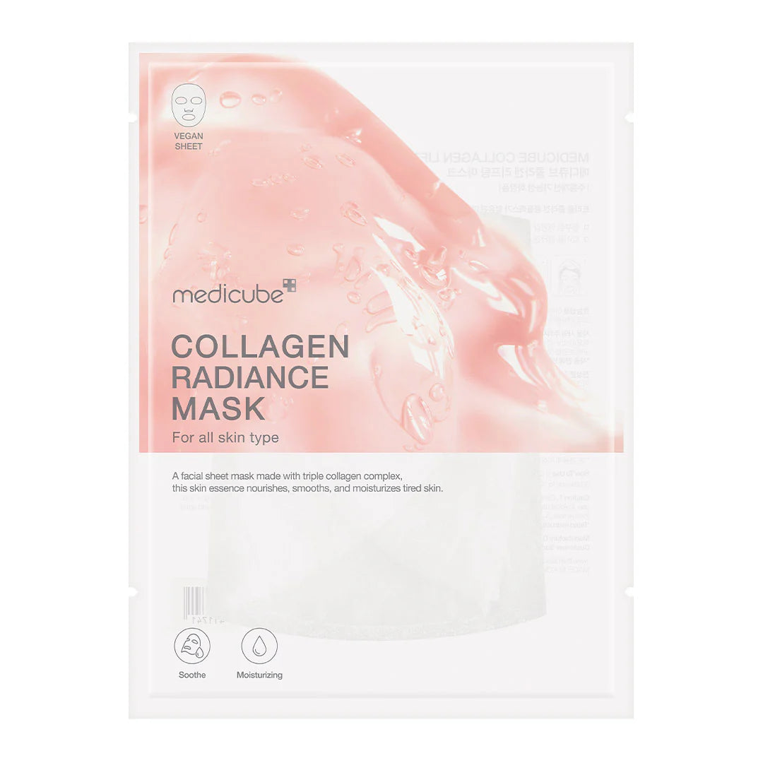 Medicube Collagen Lifting Mask for anti-aging, skin hydration, and firming – shop now in Kuwait.