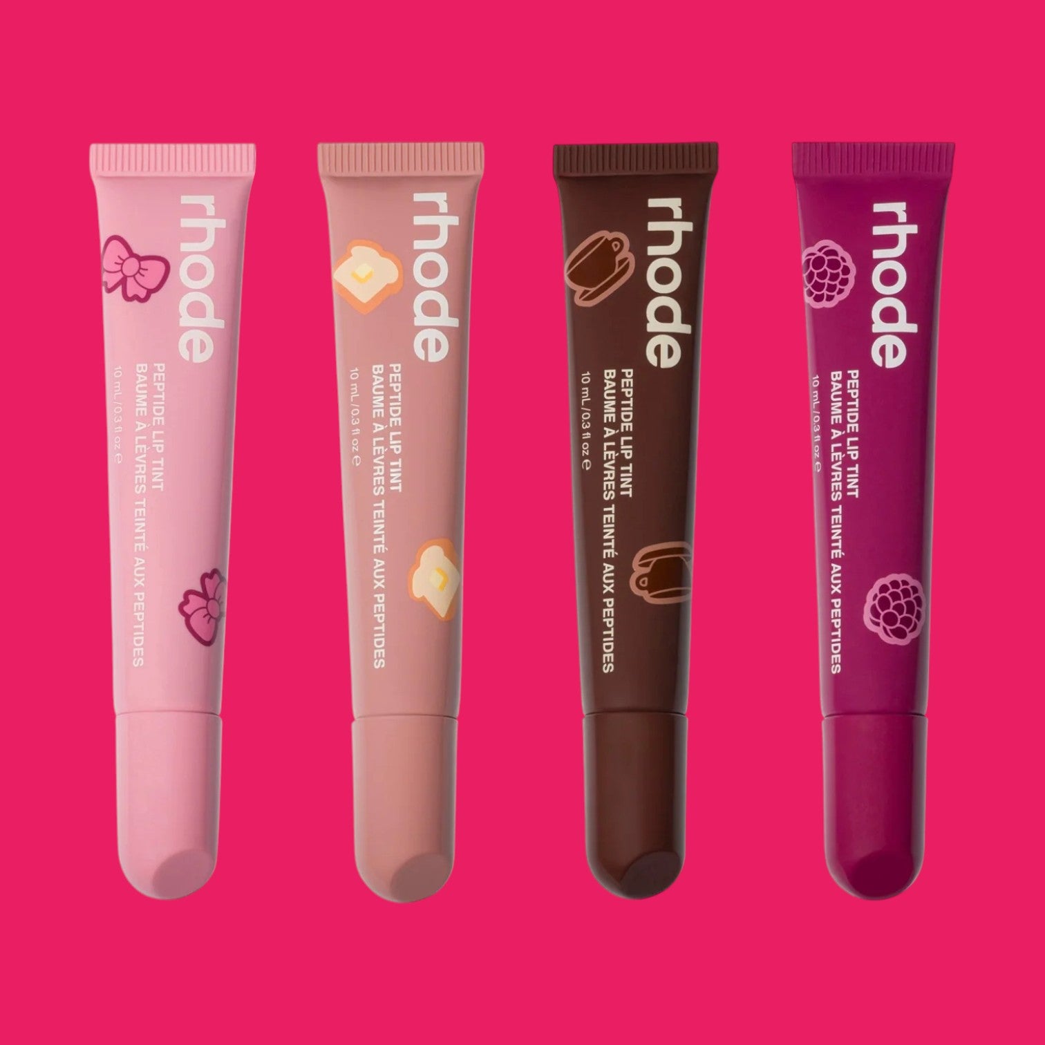 scented peptide lip tint - تنت رود معطر بالبتايد هايلي بيبر