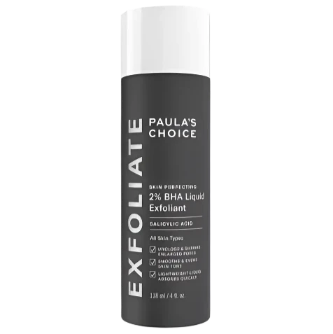 Paula’s Choice 2% BHA Liquid Exfoliant for Acne-Prone Skin in Kuwait – Unclogs pores, reduces breakouts, and smooths skin texture for a glowing complexion.