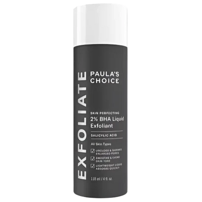 Paula’s Choice 2% BHA Liquid Exfoliant for Acne-Prone Skin in Kuwait – Unclogs pores, reduces breakouts, and smooths skin texture for a glowing complexion.