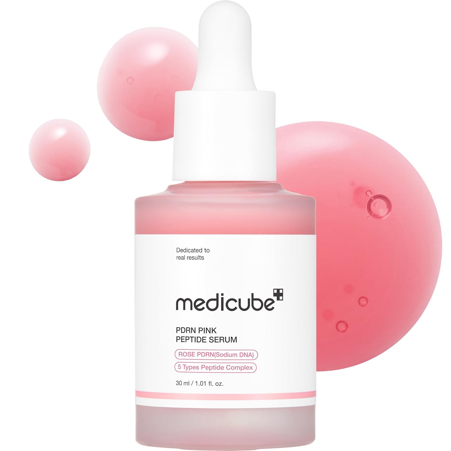 "Medicube PDRN Pink Peptide Serum for hydration, elasticity, and radiant skin – shop now in Kuwait.