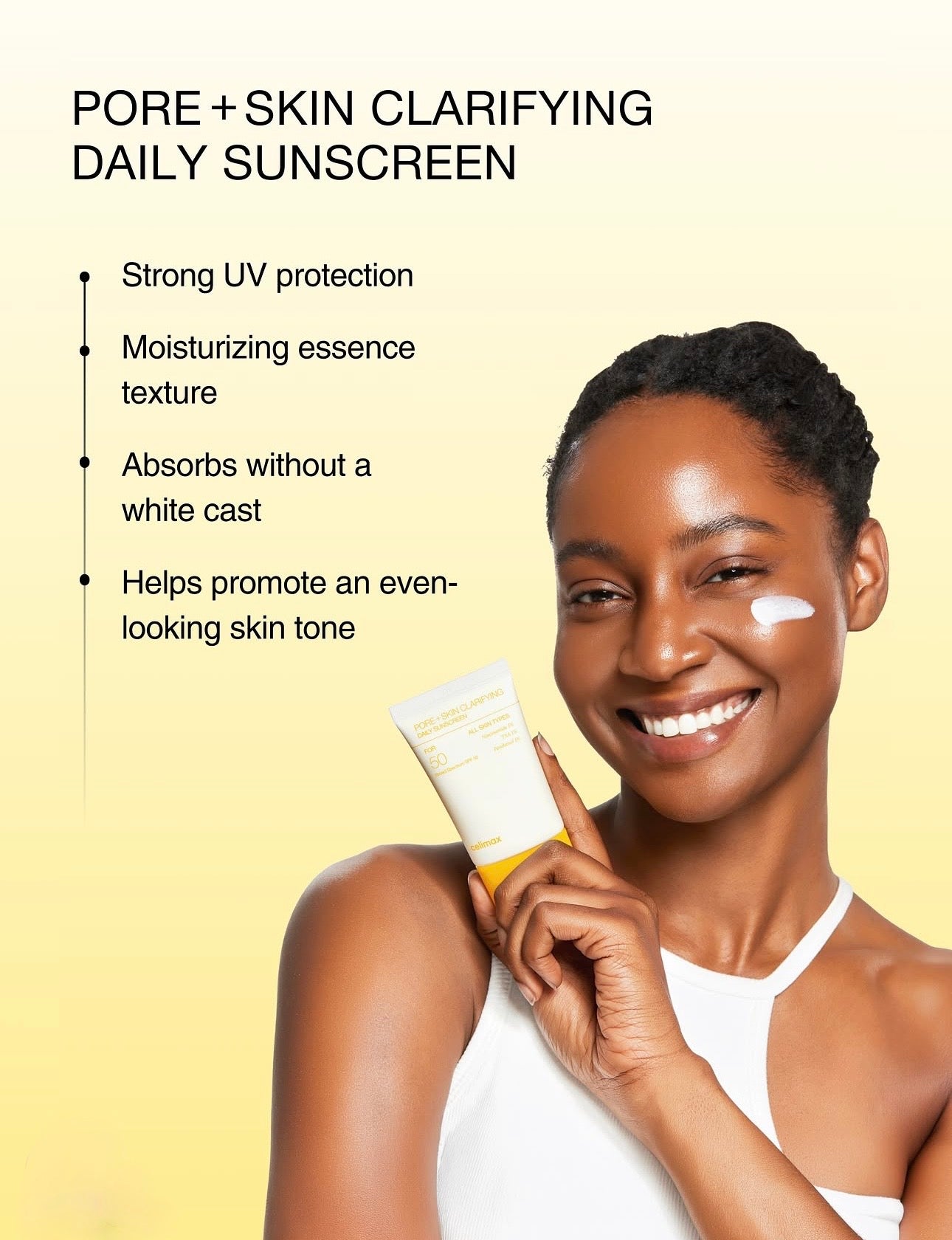 Celimax - Pore + Skin Clarifying Daily Sunscreen SPF 50