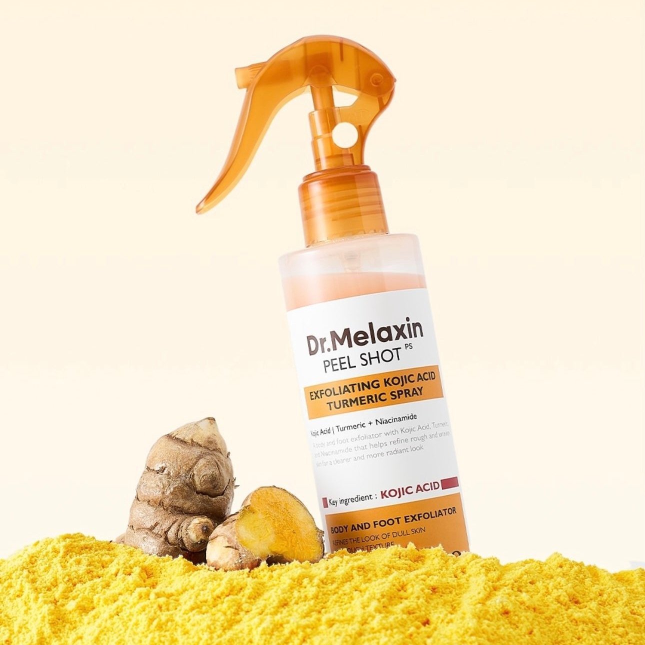 Dr.Melaxin Peel Shot Exfoliating Kojic Acid Turmeric Spray – 200ml