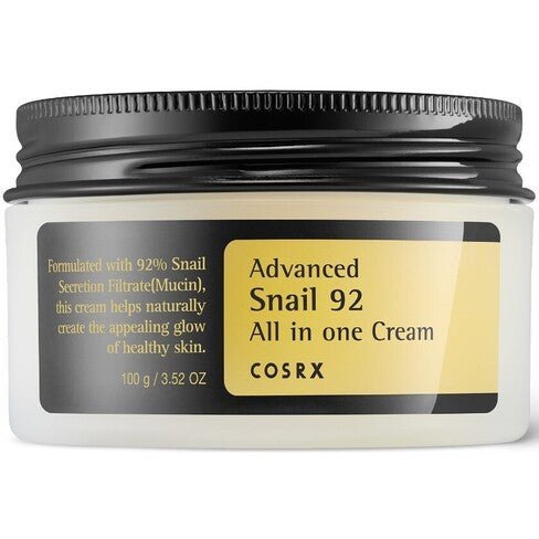 COSRX Advanced Snail 92 All in One Cream 100g snail mucin moisturizer Kuwait
