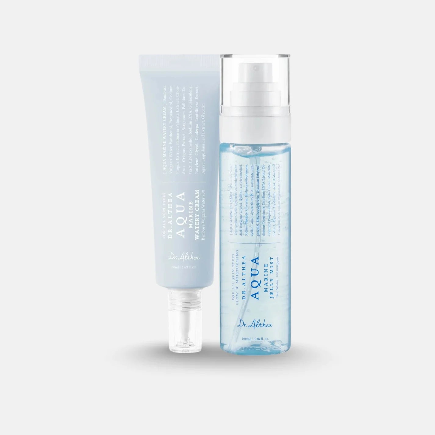 Dr.Althea Aqua Marine Hydration Duo set Jelly Mist 100ml and Watery Cream 50ml Kuwait

