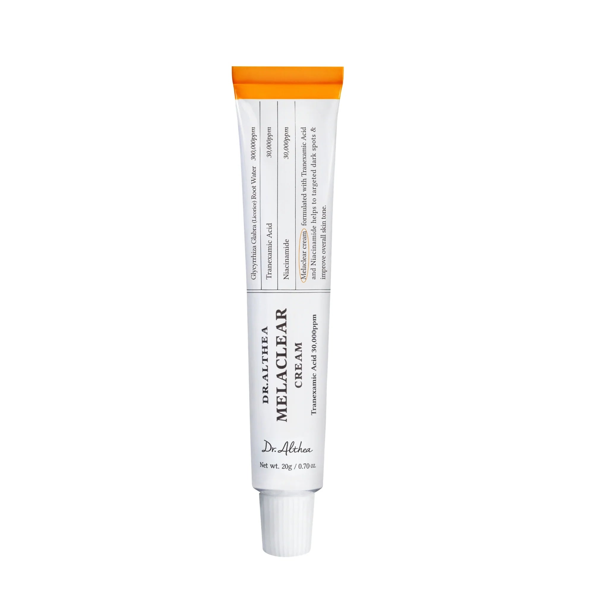 Dr.Althea Melaclear Cream with alpha arbutin niacinamide and licorice root for dark spots Kuwait