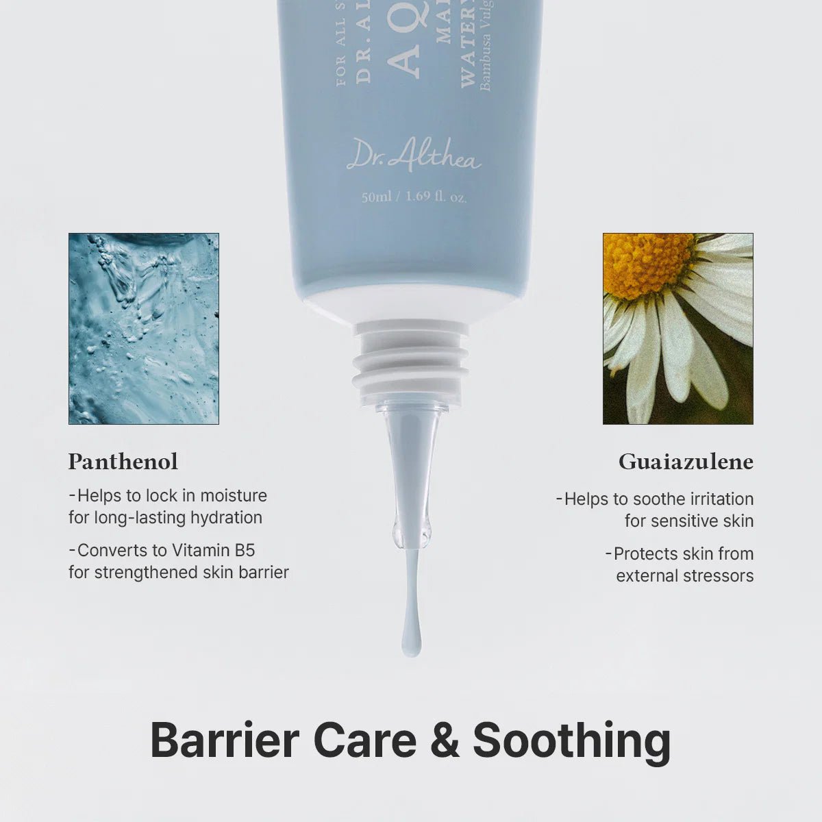 Dr.Althea aqua marine duo with vegan PDRN bamboo water and 9-type hyaluronic acid Kuwait
