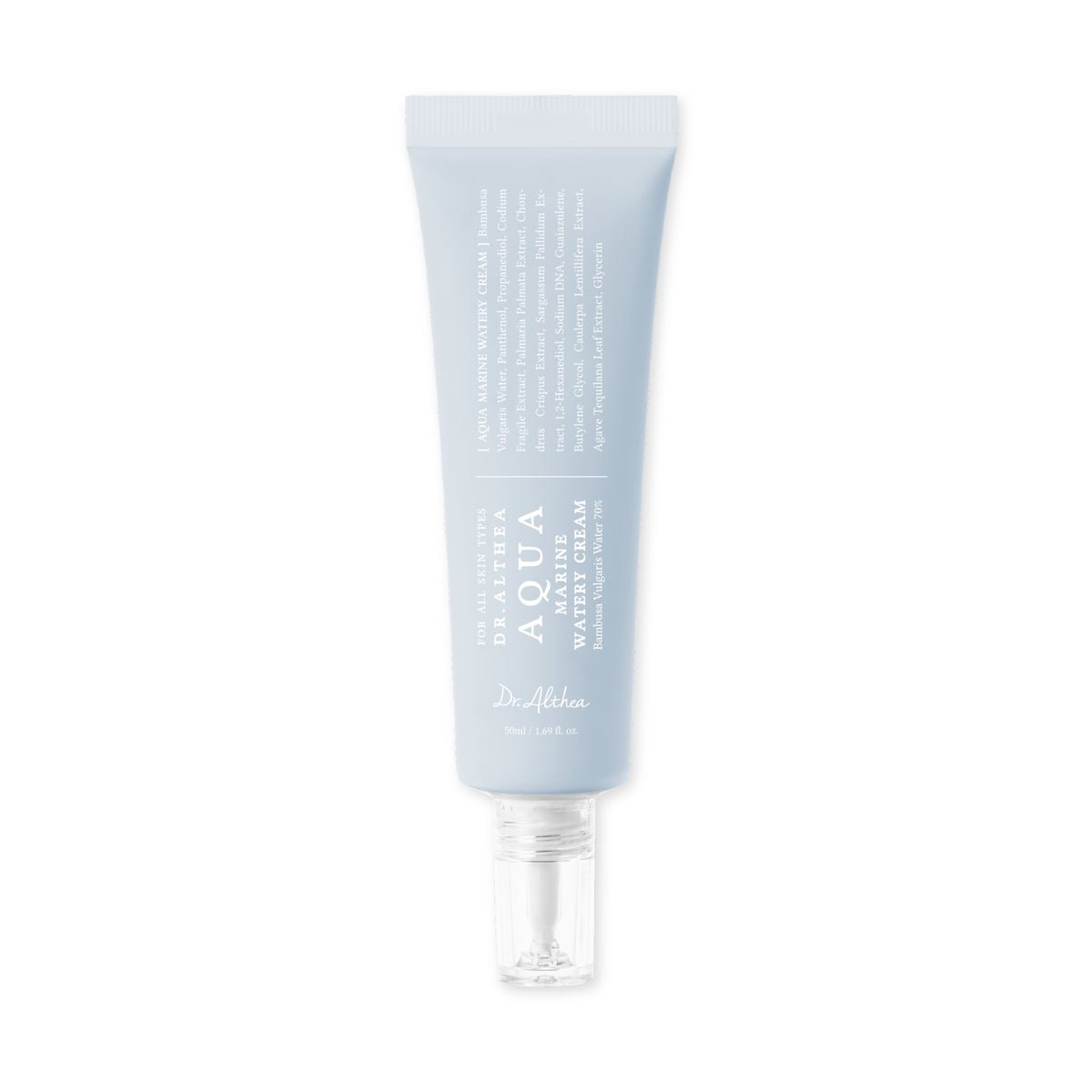 Dr.Althea aqua marine watery cream with 70% bamboo water guaiazulene and 9-type hyaluronic acid Kuwait
