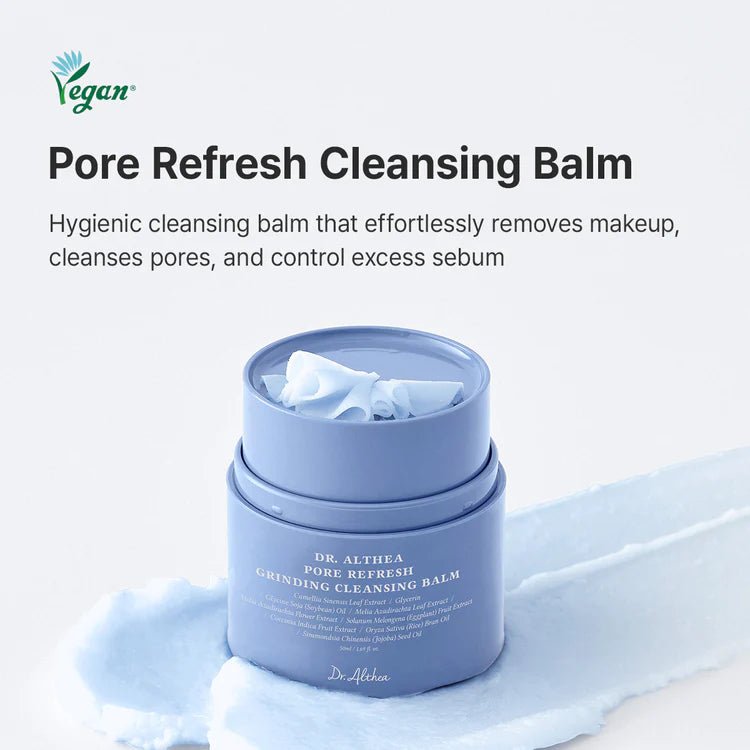 Dr.Althea grinding cleansing balm with green tea extract and guaiazulene for pore cleansing Kuwait