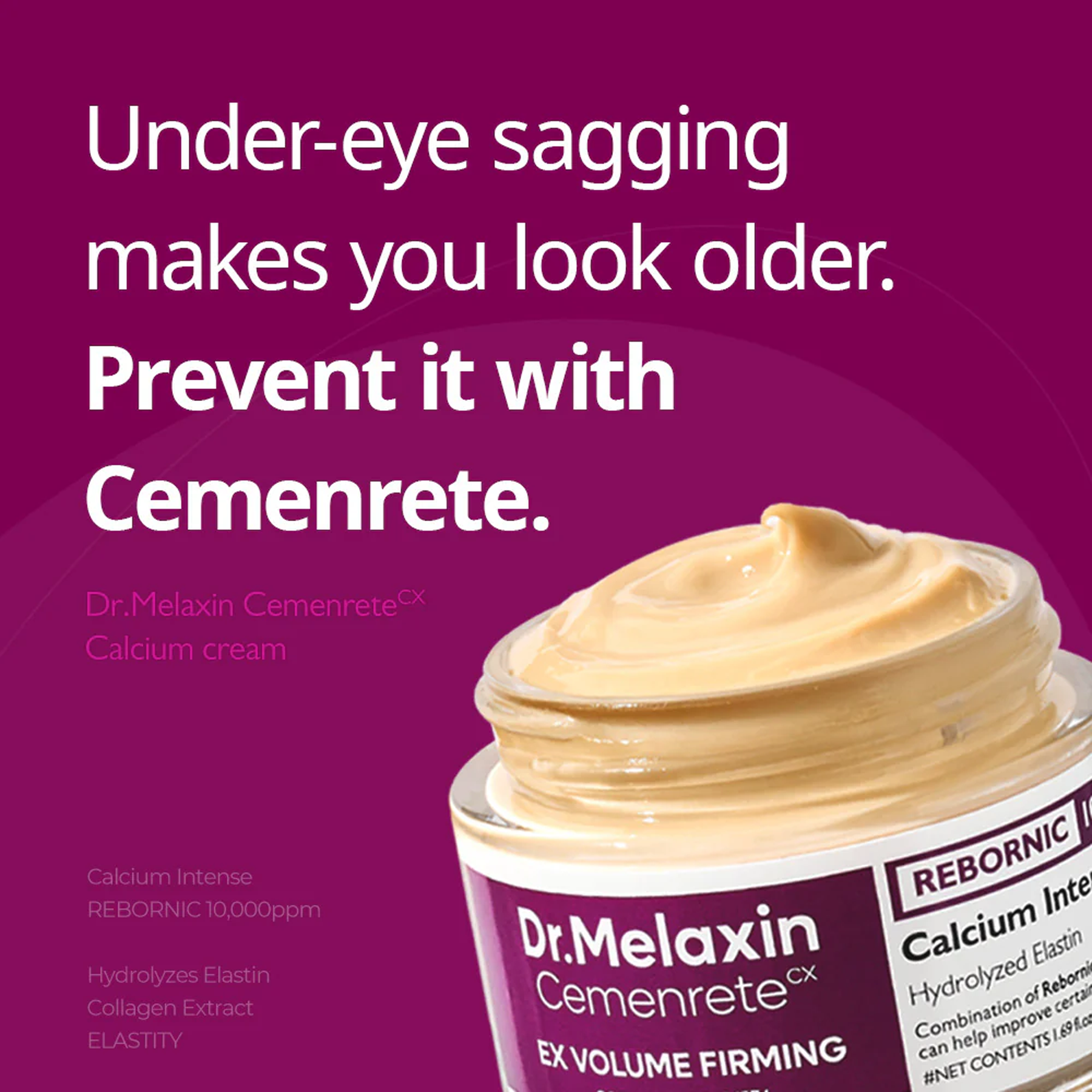 Dr.Melaxin Cemenrete EX Volume Firming Calcium Intense Cream - 50ml