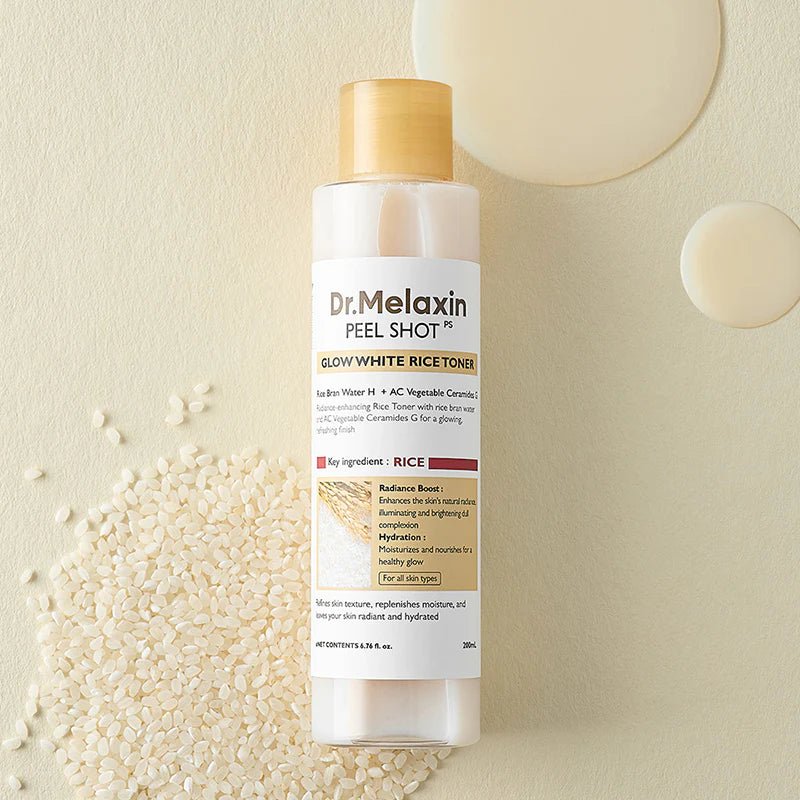 Dr.Melaxin white rice toner with rice bran water ceramide and hyaluronic acid Kuwait