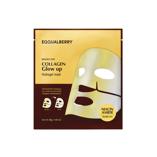 EQQUALBERRY Collagen Glow Up Hydrogel Mask original in Kuwait