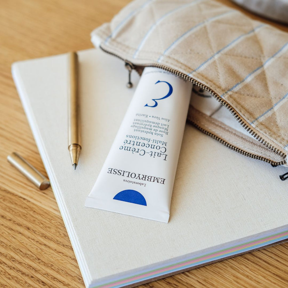 French pharmacy moisturizer with shea butter beeswax aloe vera and soy proteins Kuwait
