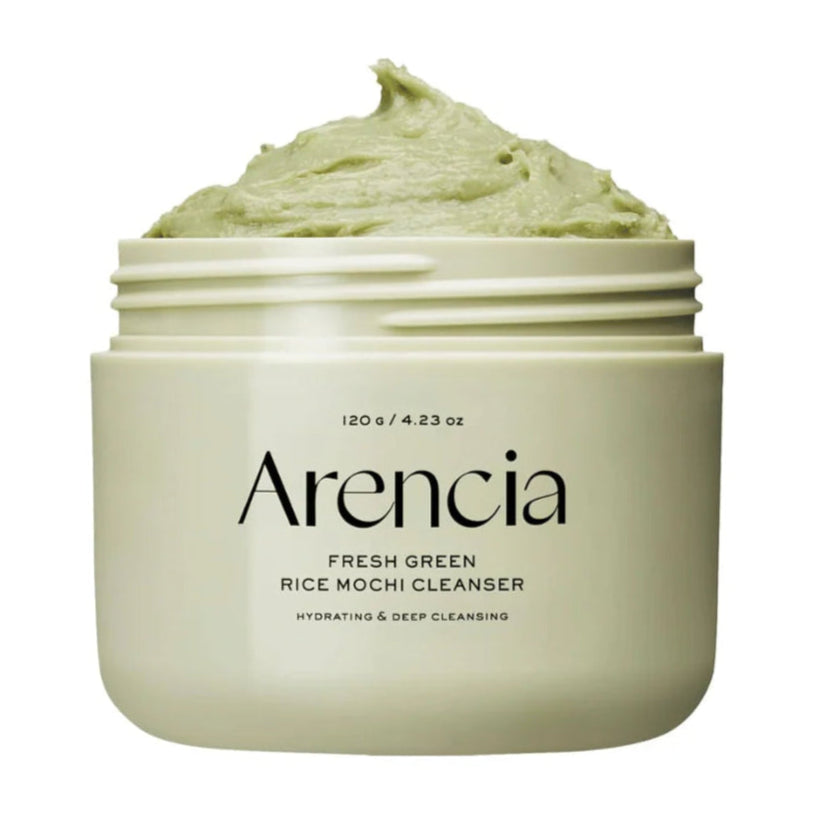 Arencia Fresh Green Rice Mochi Cleanser Korean brightening face wash Kuwait