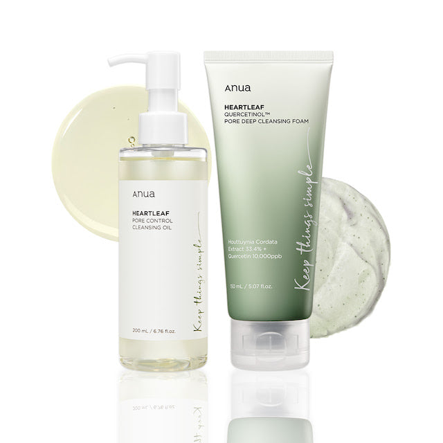 Transform Your Skincare Routine with Anua Double Cleansing Duo - Available in Kuwait!