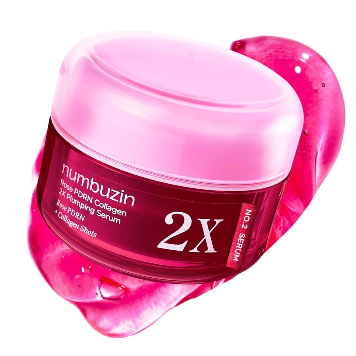 numbuzin - No.2 Rose PDRN Collagen 2X Plumping Serum