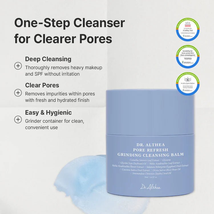 K-Beauty grinding mechanism cleansing balm for double cleansing SPF removal Kuwait
