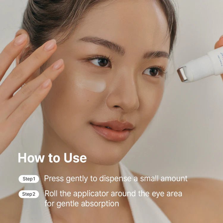 K-Beauty gua sha eye roller serum for crow's feet fine lines and eye lifting Kuwait