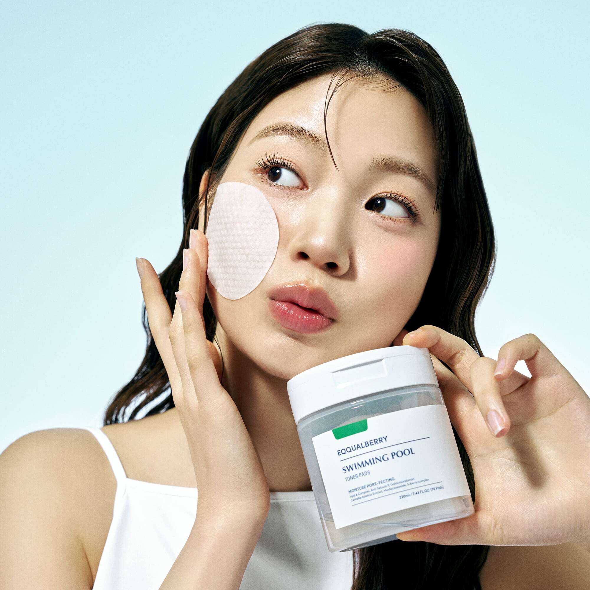 Korean hydrating toner pads EQQUALBERRY Skin Valet Kuwait