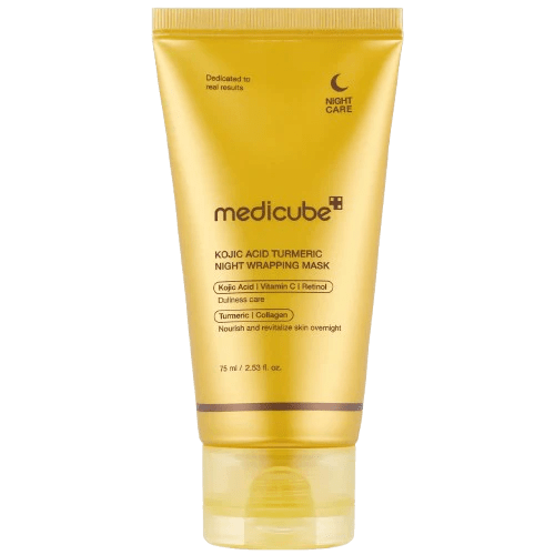 medicube Kojic Acid brightening night mask – anti-dark spot skincare Kuwait shop now