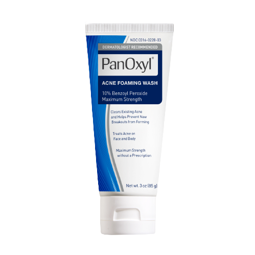 PanOxyl Acne Creamy Wash Benzoyl Peroxide 10% Daily Control