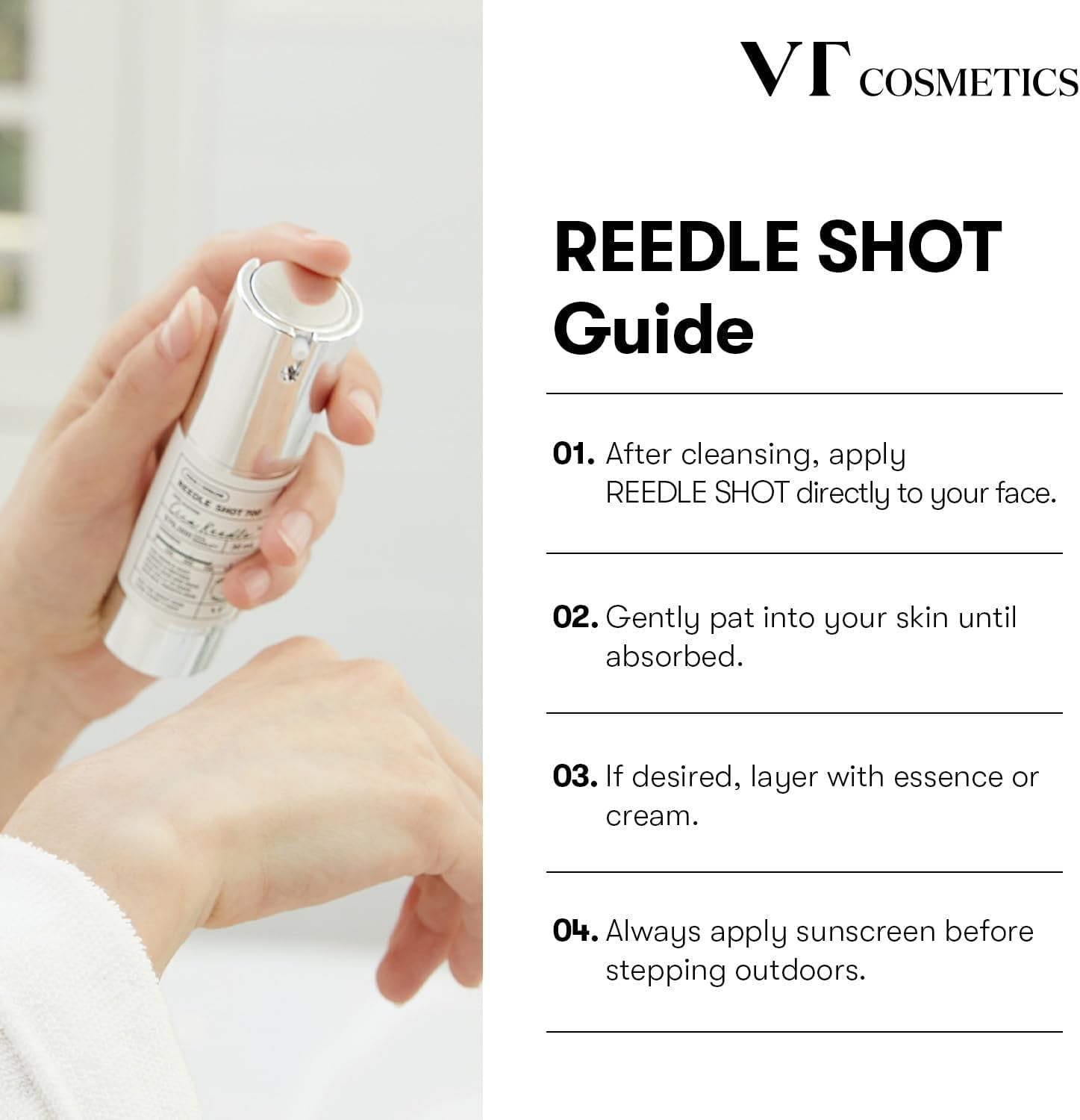 VT Cosmetics - Reedle Shot 300 50ml – Skin Valet Kuwait