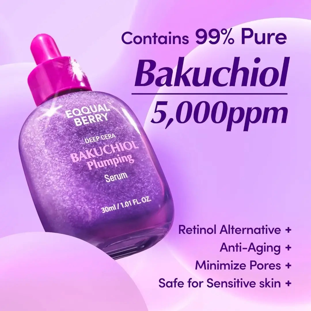 سيروم EQQUALBERRY باكوشيول لشد البشرة وترطيبها بالكويت