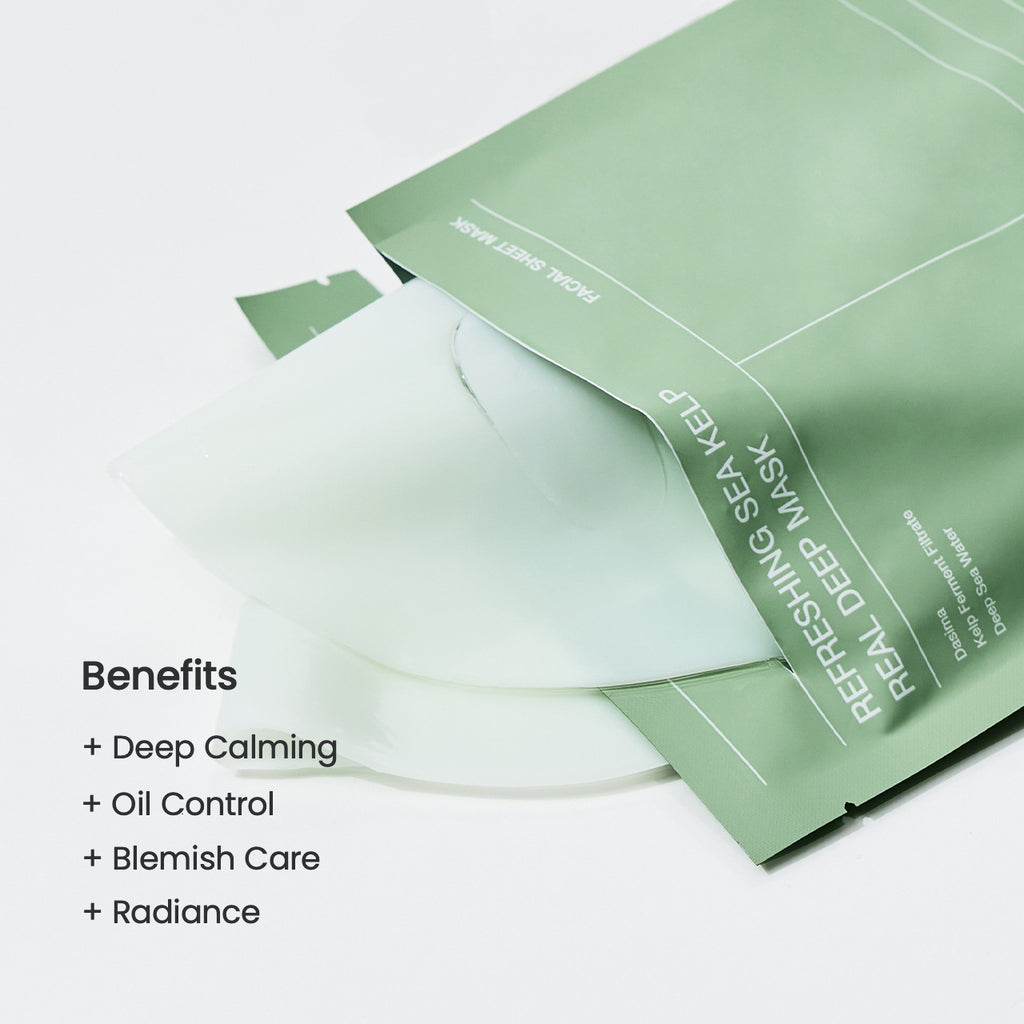 Biodance Refreshing Sea Kelp Real Deep Mask
بيودانس ماسك عشب البحر العميق المنعش