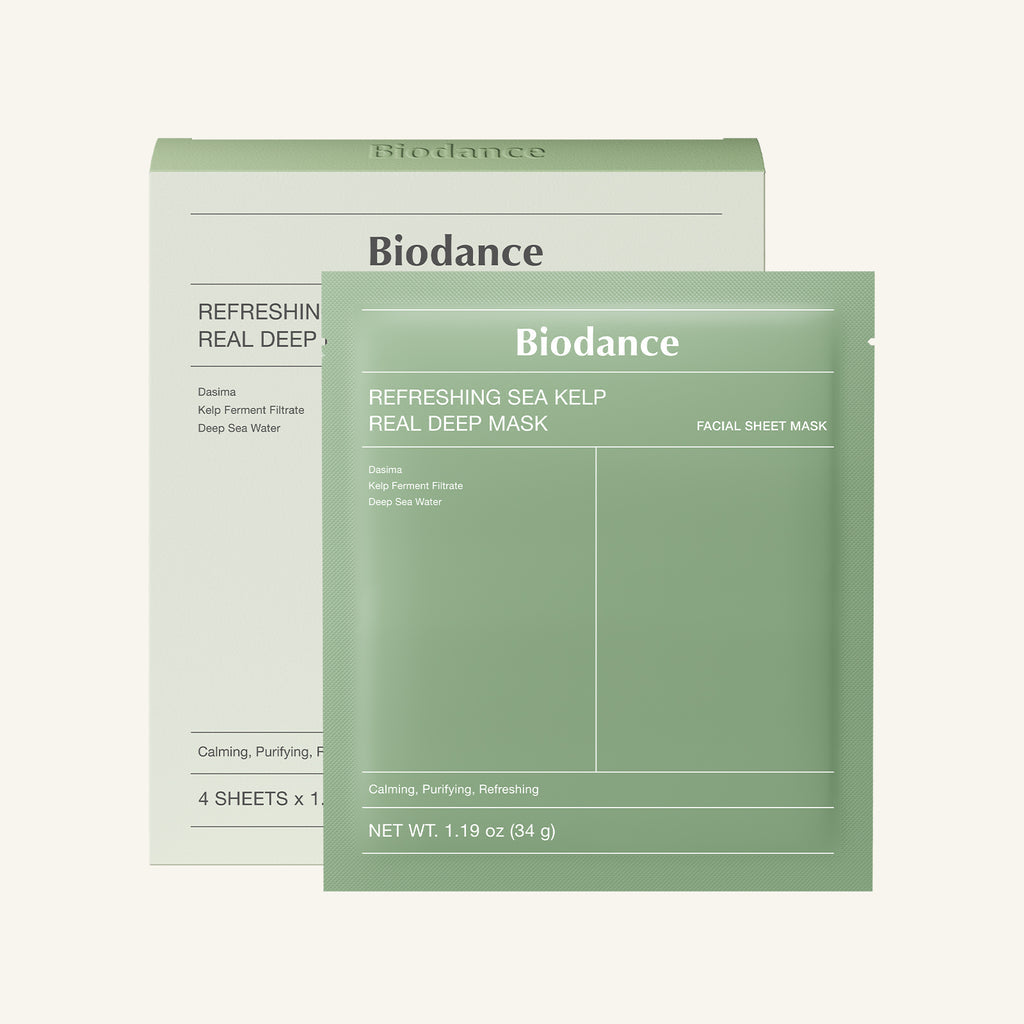 Biodance Refreshing Sea Kelp Real Deep Mask
بيودانس ماسك عشب البحر العميق المنعش