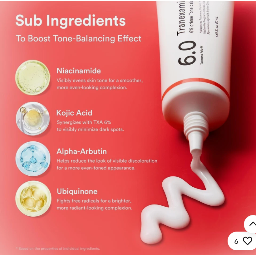 Abib 6.0 Tranexamic Acid 6% Tone Balancing Tube