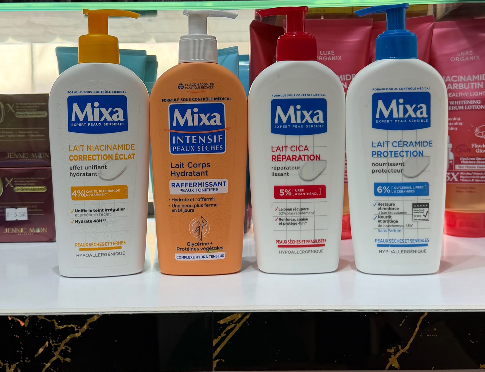 Mixa - Lait Niacinamide Correction Éclat Body Lotion