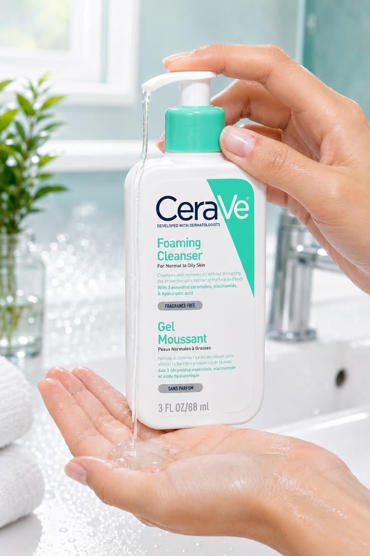 CeraVe - Foaming Cleanser Gel Moussant - 236 ml