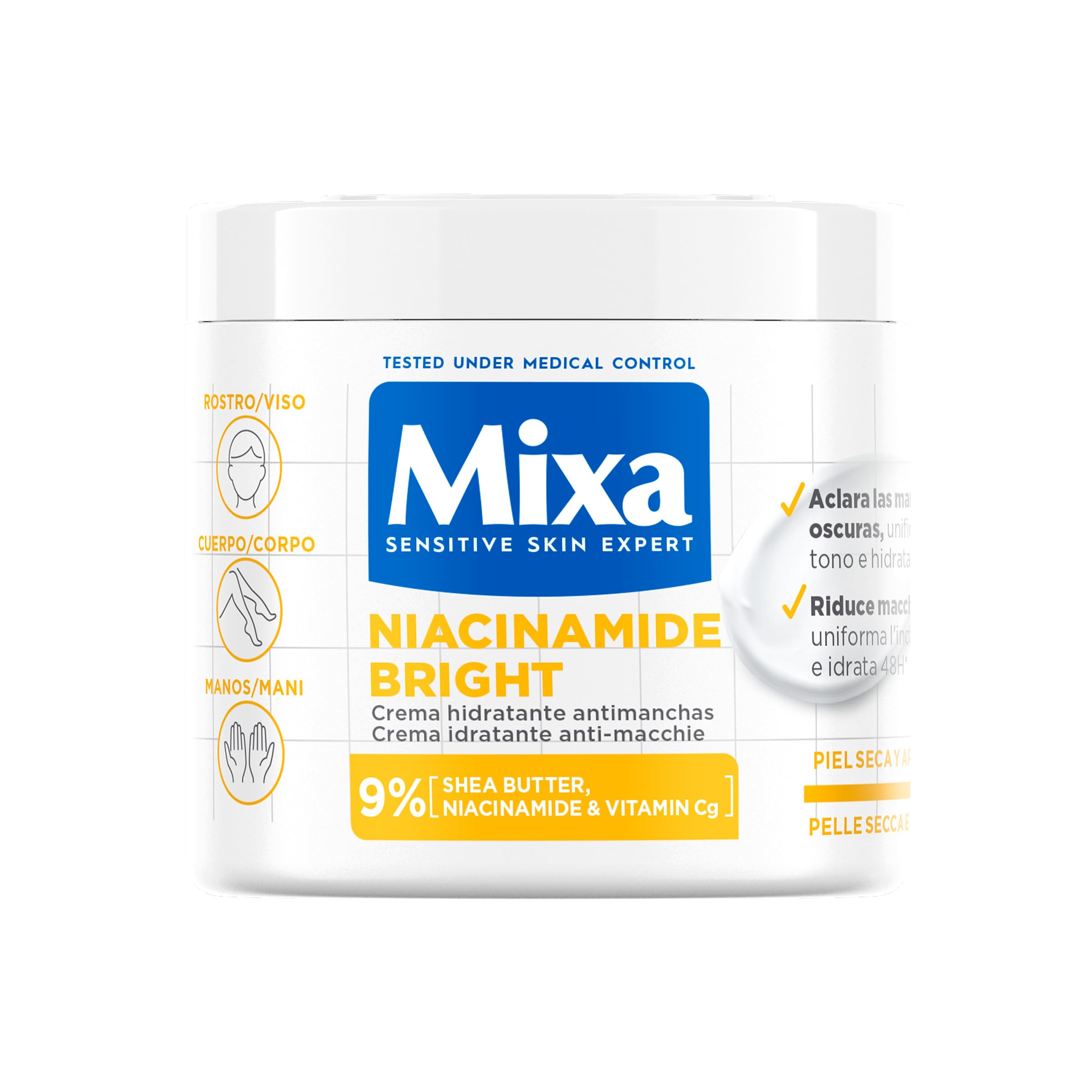 Mixa - Niacinamide Bright Dark Spot Moisturizing Cream