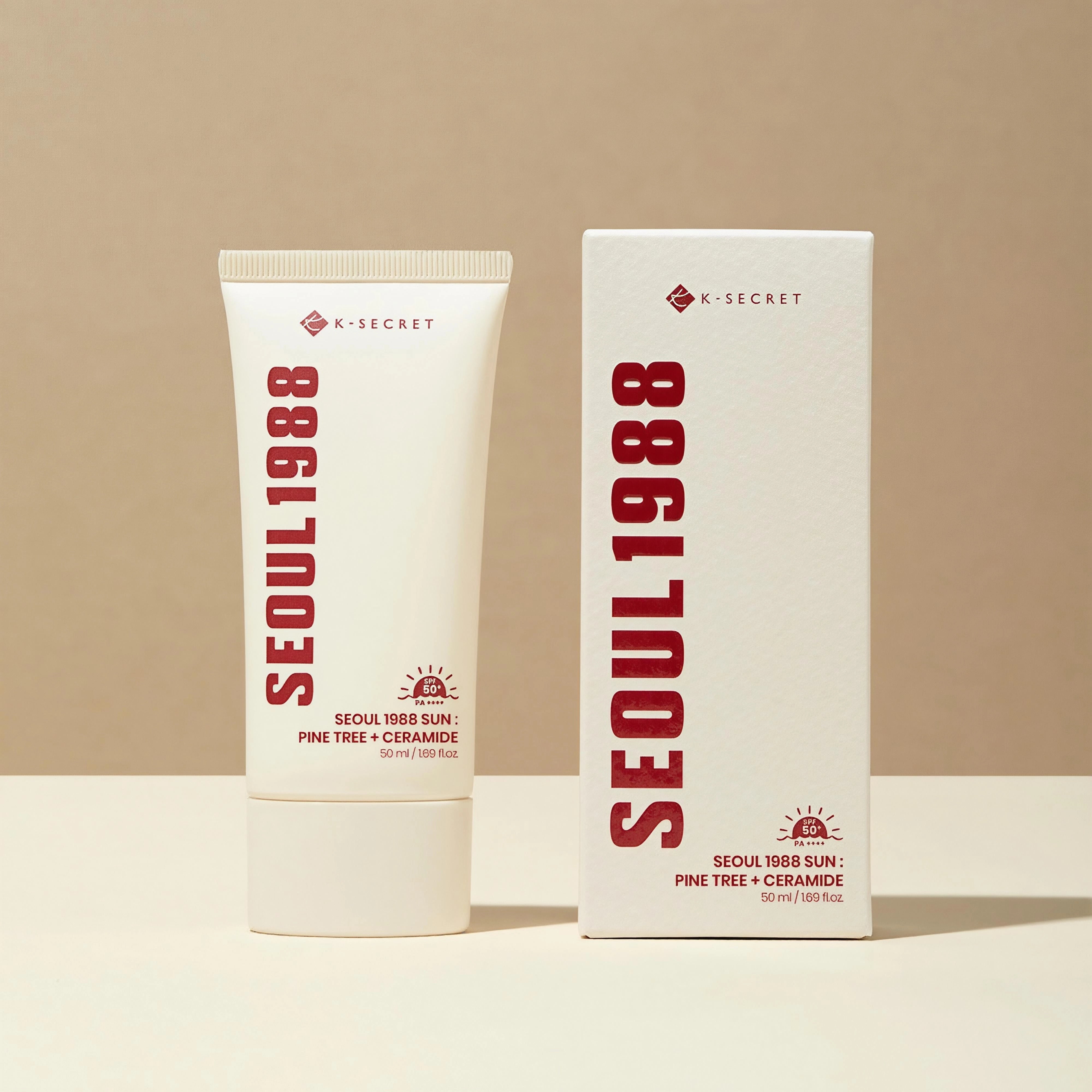K-SECRET Seoul 1988 Sun: Pine Tree + Ceramide (50ml)