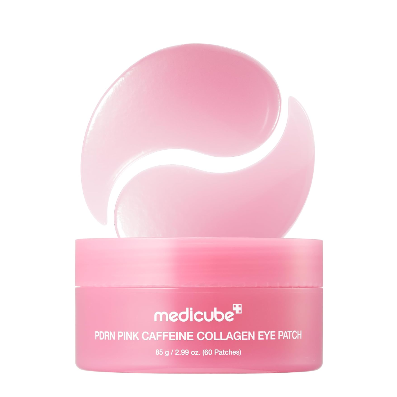 Medicube Pdrn Pink Caffeine Collagen Eye Patch - 60 Patches