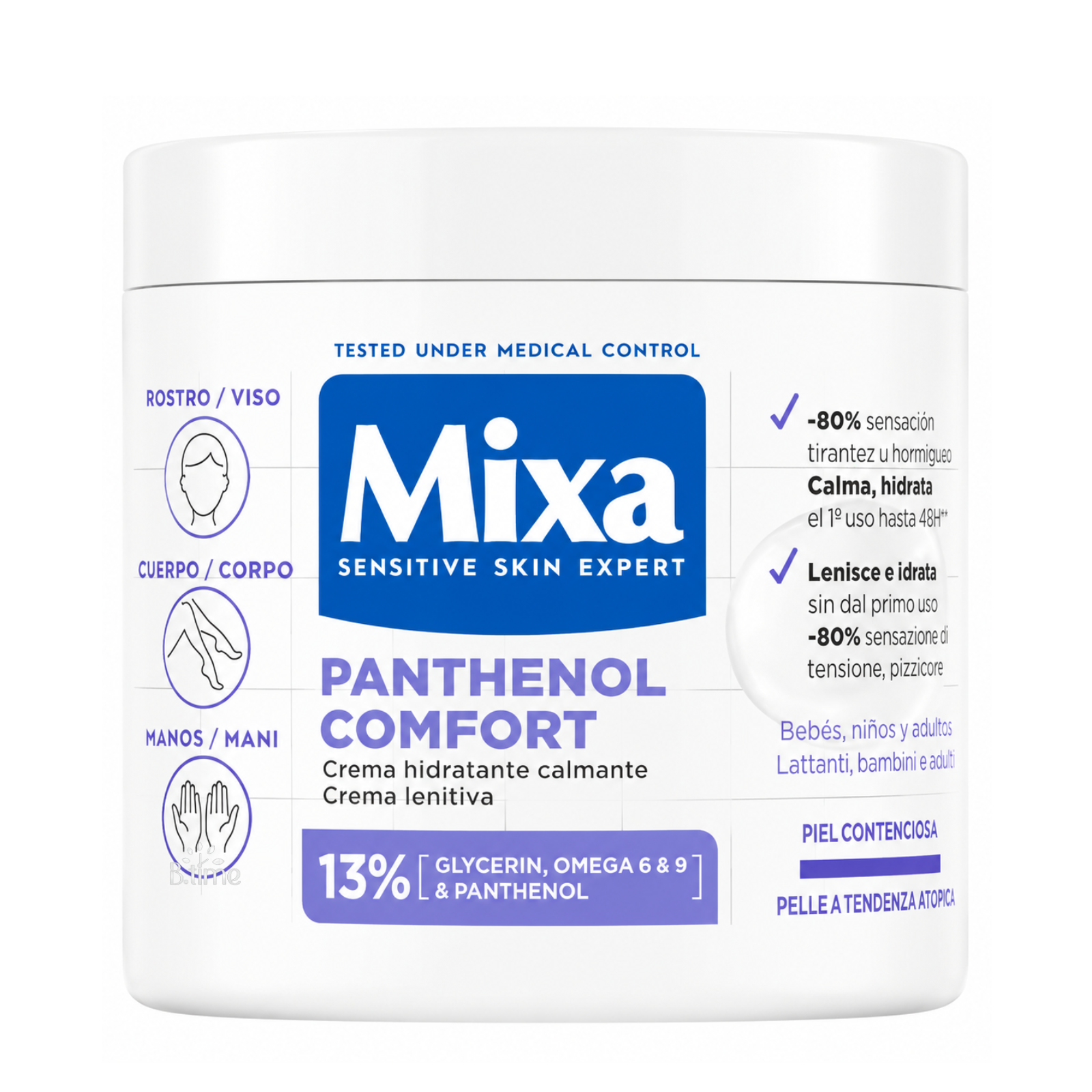 Mixa - Panthenol Comfort Soothing Cream