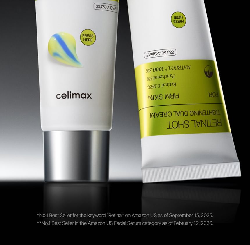 Celimax- The Vita-A Retinal Shot Tightening Dual Cream - 50ML