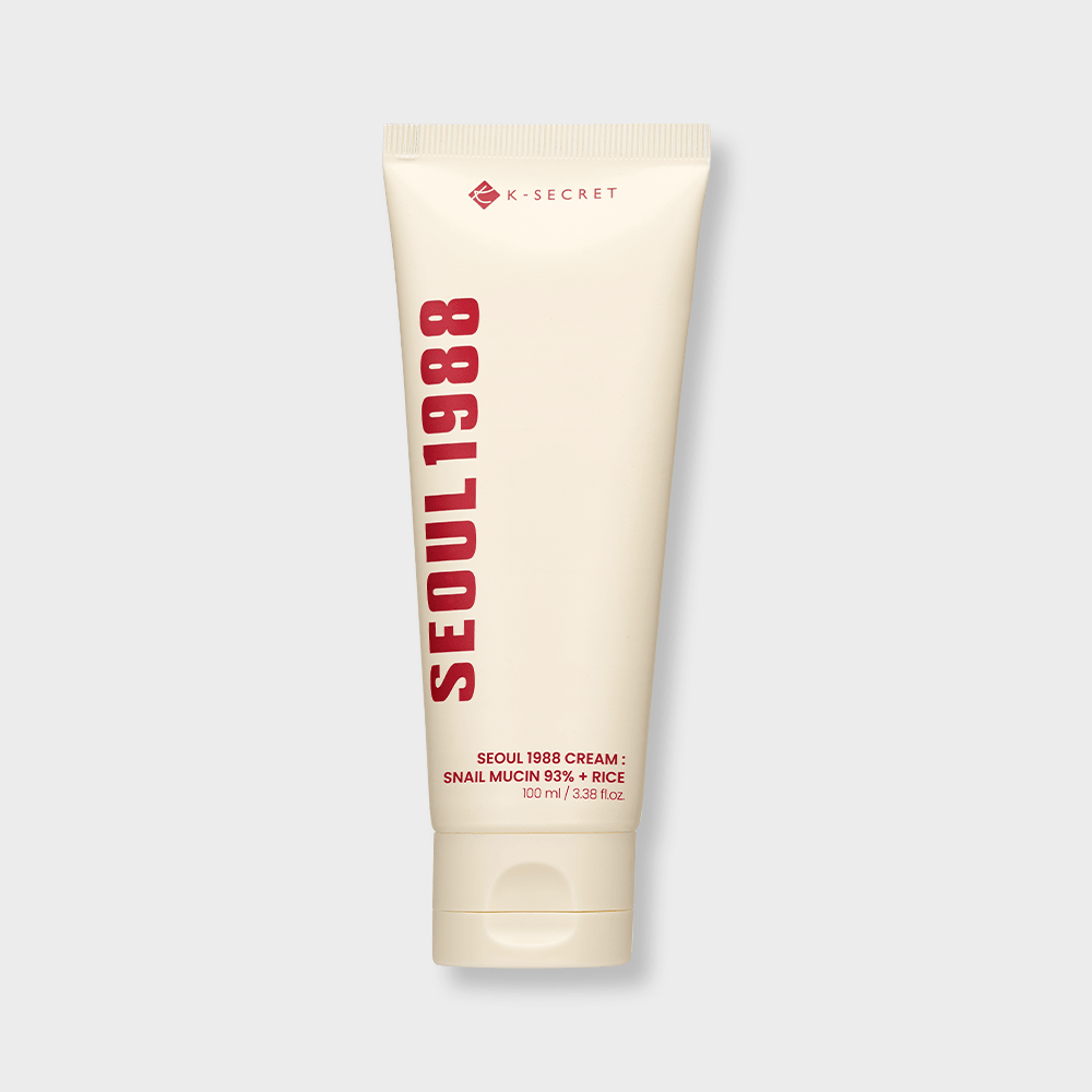 K-SECRET Seoul 1988 Cream: Snail Mucin 93% + Rice 100ml