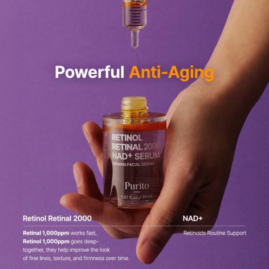 Purito Seoul Retinol Retinal 2000 NAD+ Serum - 30ml