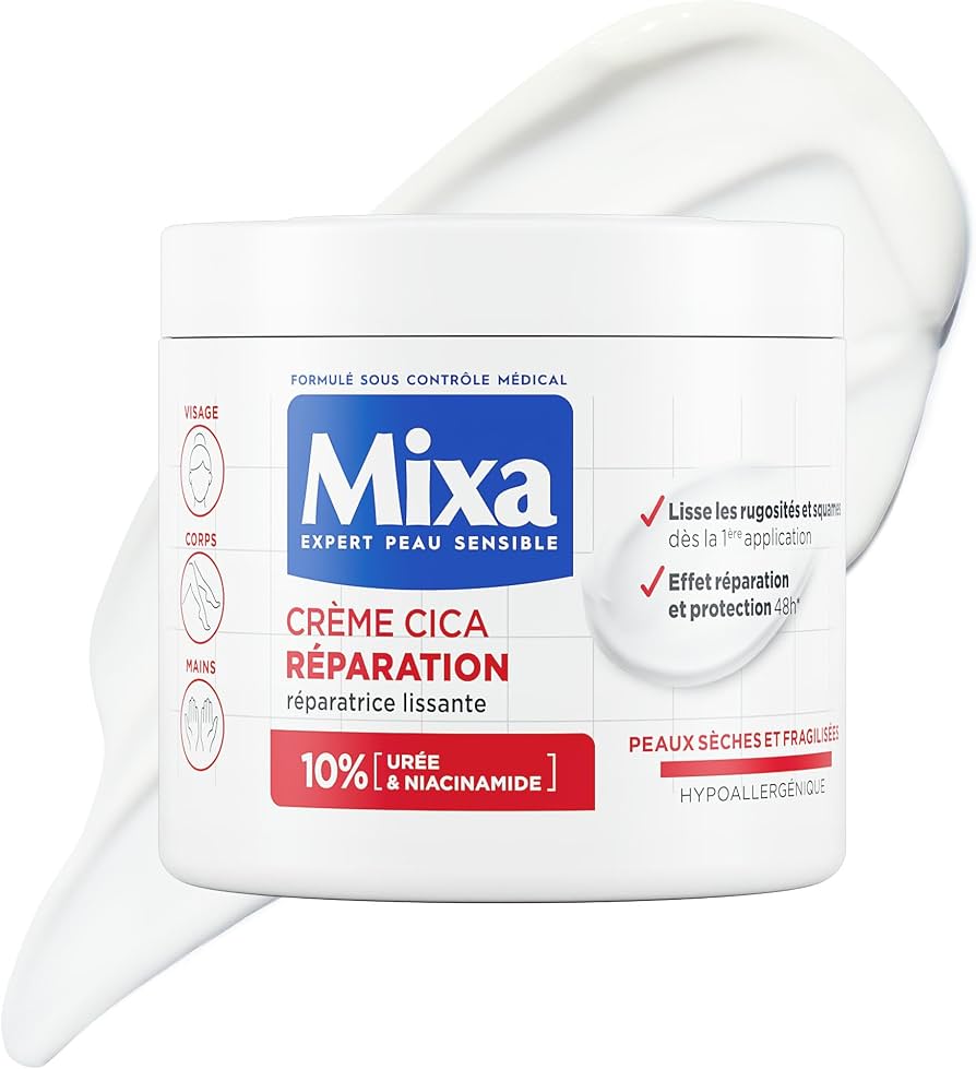 Mixa - Urea Cica Repair Smoothing Cream