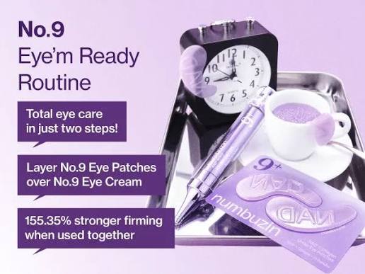 Numbuzin No.9 Retinol Volumetox Eye Cream - 30ml