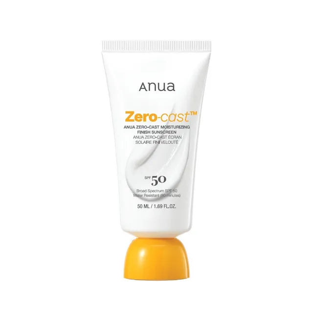 anua zero cast sunscreen