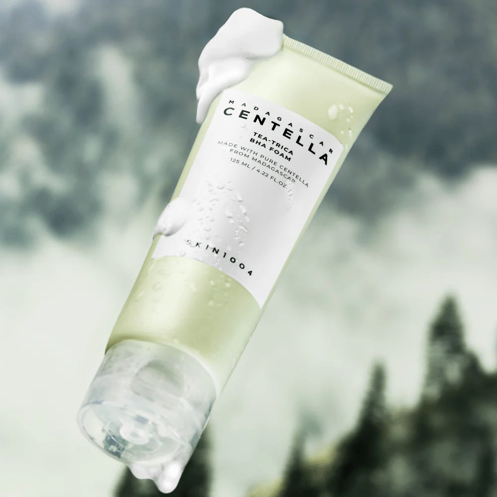Skin1004 madagascar centella tea-trica BHA Cleancing foam - 125ml