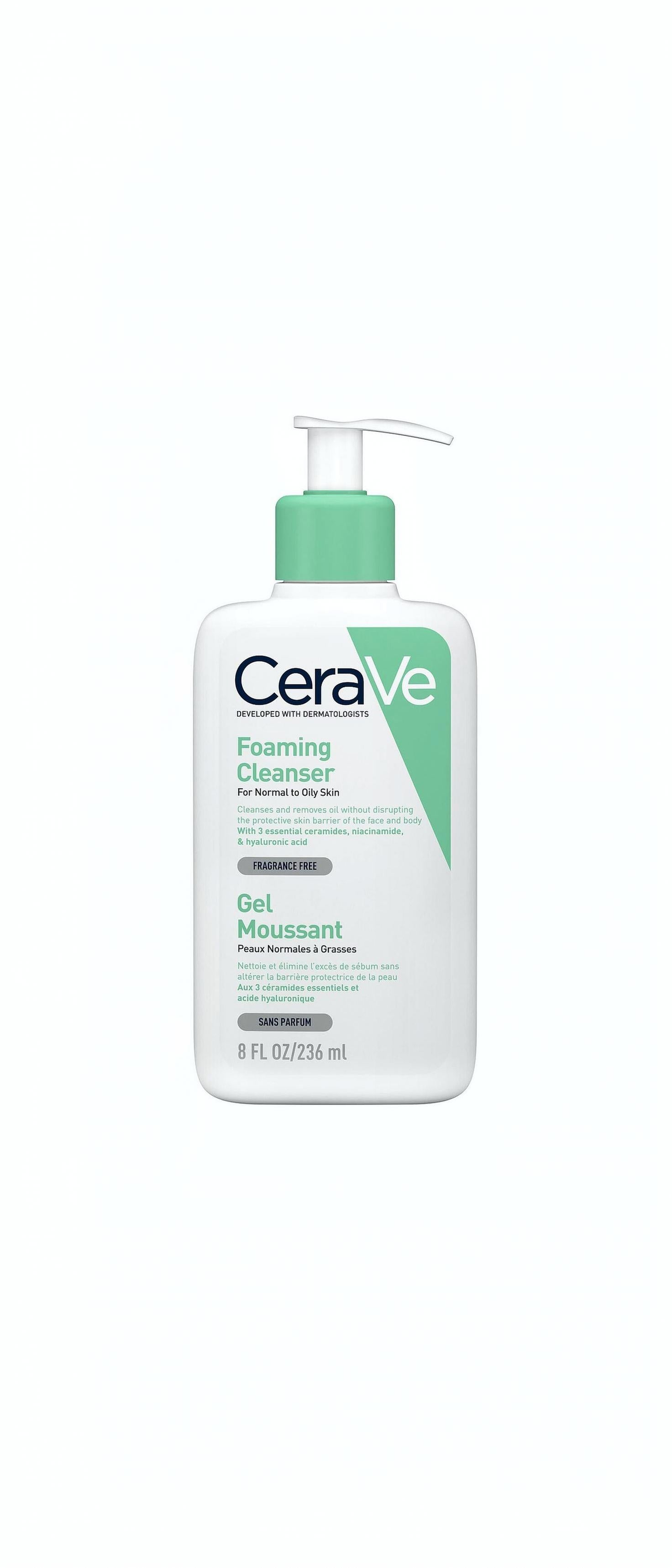 CeraVe - Foaming Cleanser Gel Moussant - 236 ml