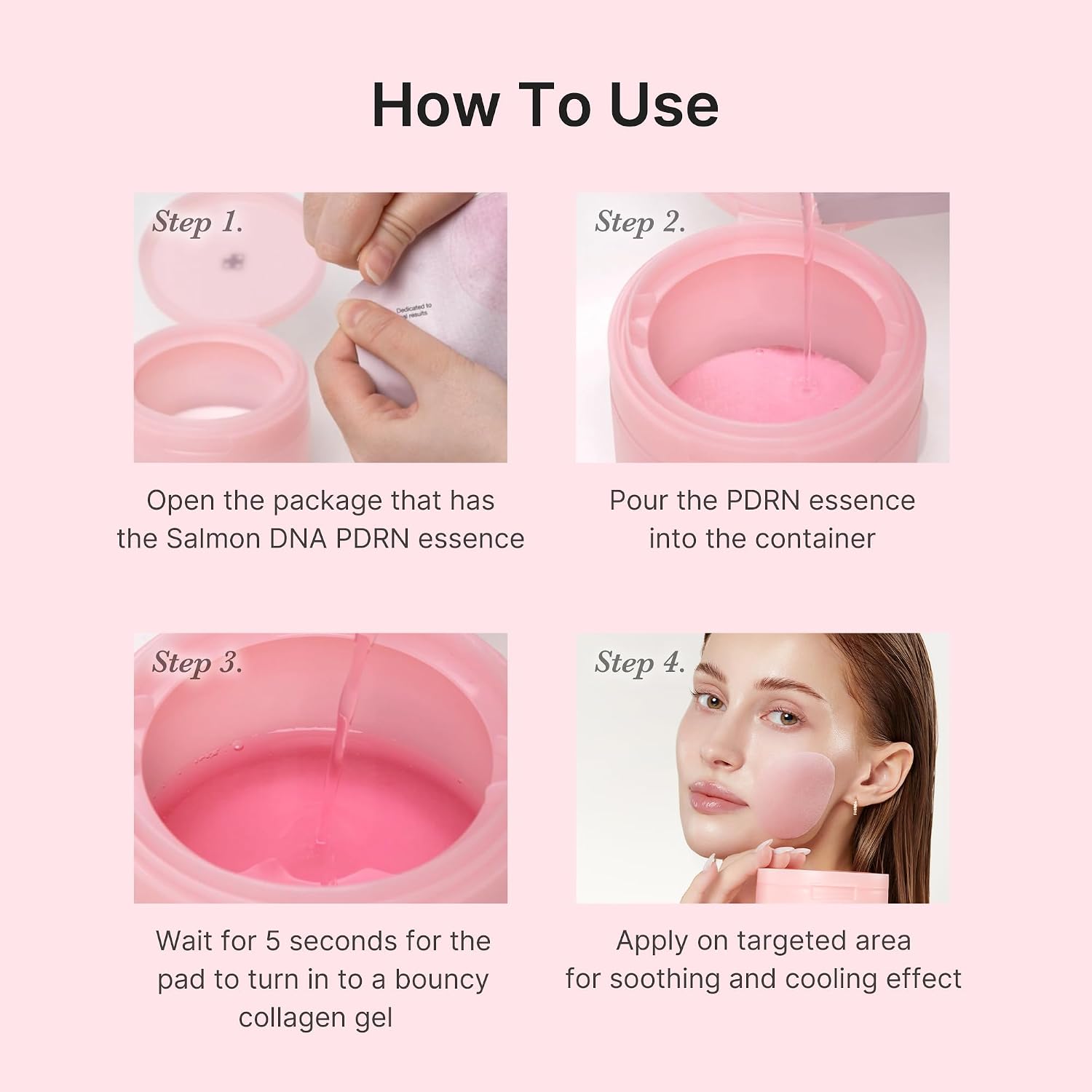 Medicube - PDRN Pink Collagen Gel Toner Pad