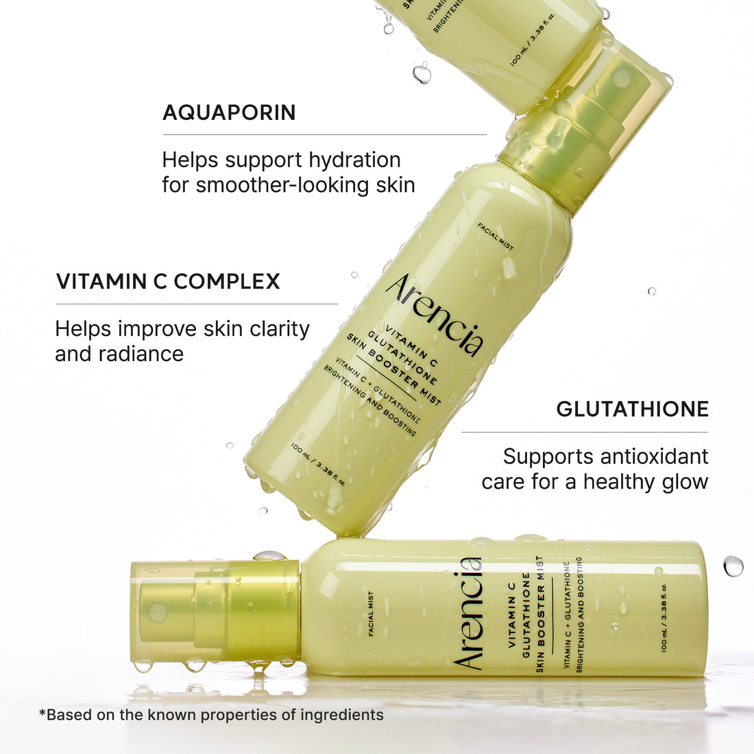 Arencia - Vitamin C Glutathione Skin Booster Mist