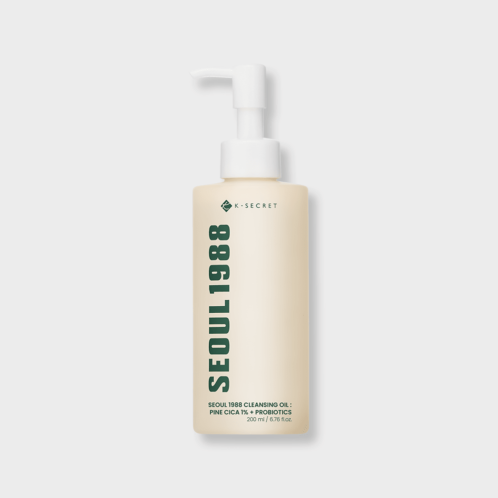 K-SECRET Seoul 1988 Cleansing Oil: Pine Cica 1% + Probiotics