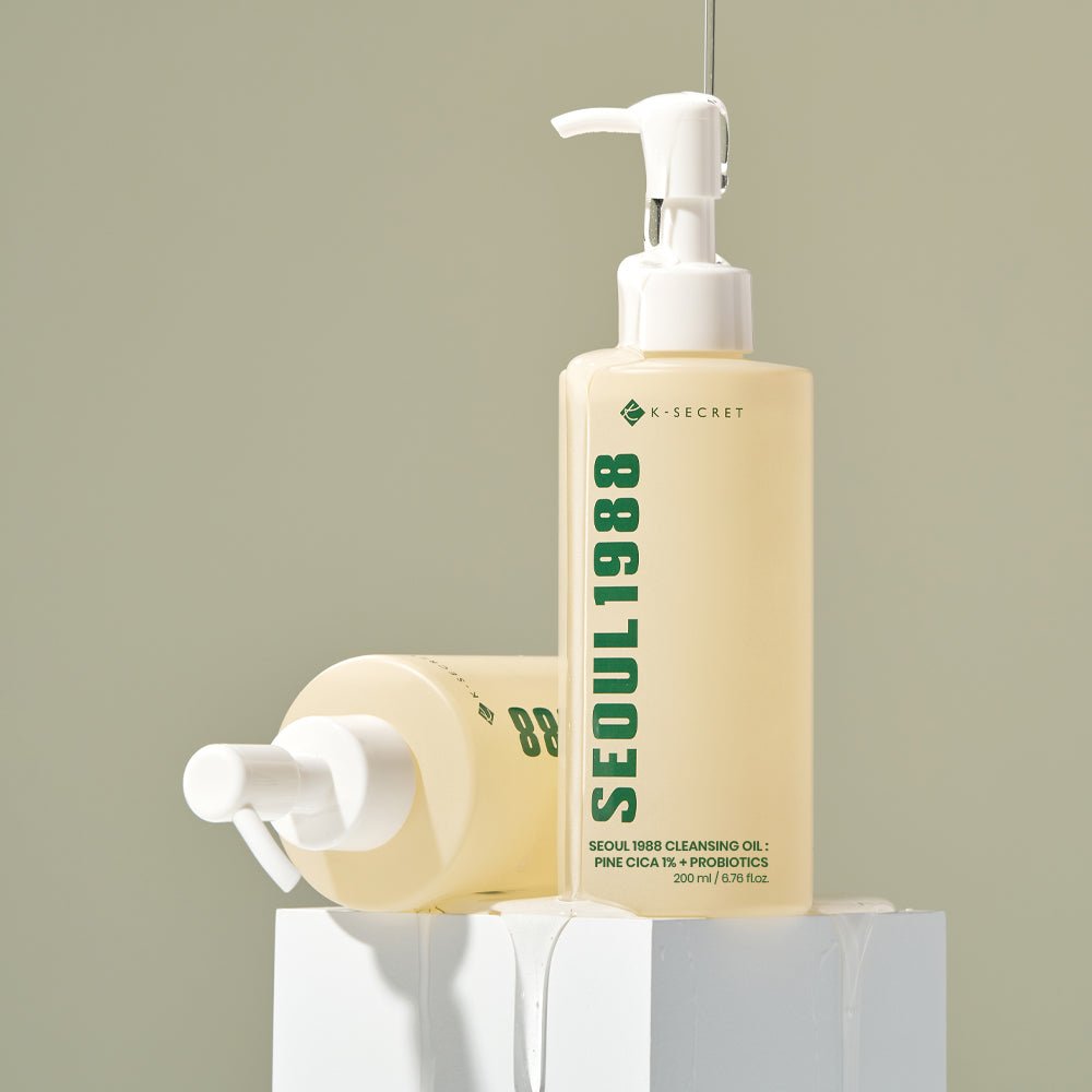 K-SECRET Seoul 1988 Cleansing Oil: Pine Cica 1% + Probiotics